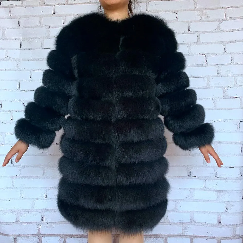 Women Natural Real Fur Jackets